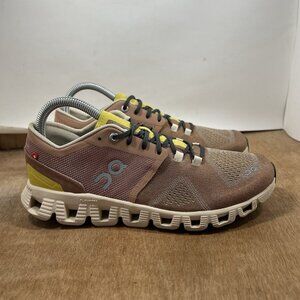 On Cloud X 2.0 Mocha Sand Womens Size 8 Athletic Running Shoes Sneakers